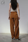 BASERANGE Corduroy Navarro Pants Made in Portugal TRNA-CO-WI22 Bossa Brown